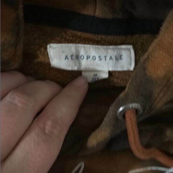 Aeropostale Earthy Tie-Dye Hoodie - Picture 3 of 3